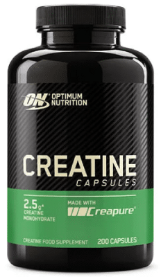Paras kreatiinikapseli Optimum Nutrition Creatine Capsules