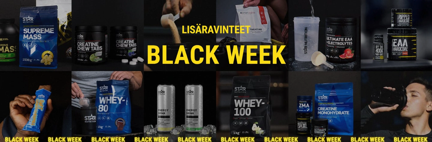 Fitnesstukku Black Friday tarjoukset