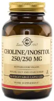 Solgar inositol + koliini